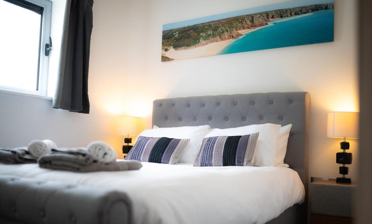 Seaview, Luxury Apartment, 2 Min Walk To Porth Beach New Quay Exteriér fotografie